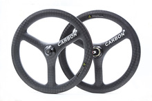 Polegada 12 16 K 349 roda de carbono conjunto de rodas de fibra de carbono para Brompton três-faca dobrável conjunto roda da bicicleta 2024 - compre barato