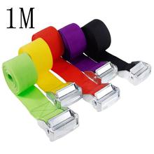 1M Buckle Tie-Down Belt Cargo Straps For Car Motorcycle Bike With Metal Buckle Tow Rope Strong Ratchet Belt For Luggage Bag 2024 - buy cheap