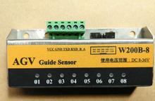 AGV magnetic navigation sensor navigation bars RS232, RS485 support modbus-RTU, IO output 2024 - buy cheap