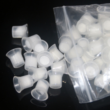 100pcs Plastic Tattoo Ink Cups Classic Tattoo Ink Cups Caps Tatoo Pigment Cup Cap Supply Free shipping 2024 - buy cheap