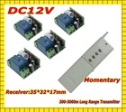12v sistema de controle remoto sem fio, 1 transmissor 4 receptor 3000m bloqueio eletrônico momentâneo à prova d'água/carro controle remoto 2026 - compre barato 12v sistema de controle remoto sem fio, 1 transmissor 4 receptor 3000m bloqueio eletrônico momentâneo à prova d'água/carro controle remoto 2026 - compre barato