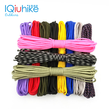 IQiuhike 208 Colors Paracord 550 Parachute Cord Lanyard Rope Mil Spec Type III 7Strand 100FT ClimbingCamping Survival Equipment 2024 - buy cheap