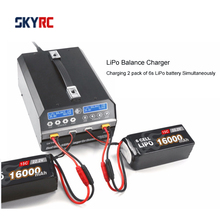 SKYRC PC1080 Lipo battery charger 1080W 20A 540W*2 Dual Channel Lithium Battery Charger for agricultural spraying drone UAV 2024 - buy cheap