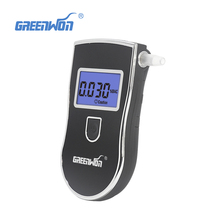 Free shipping! GREENWON Patent Digital Breath Alcohol Tester with digital LCD display & blue backlight & Mouthpieces 2024 - buy cheap