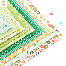 No Repeat Design Green Series fabric for Patchwork Fat Quarters Bundle Sewing fabric 10pieces/lot 50cm*50cm A1-10-1 2024 - buy cheap