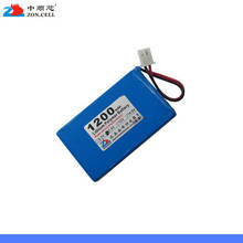 In 1200mAh 063048 7.4V lithium ion battery 603050 loudspeaker telephone recorder Rechargeable Li-ion Cell 2024 - buy cheap
