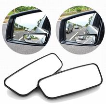 2PCS/Set Rectangular Curved Car Rearview Mirror Car Reversing Auxiliary Mirror Blind Spot Mirror 2024 - buy cheap