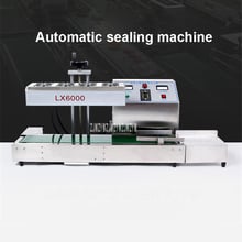 New LX6000 Automatic Continuous Sealer Electromagnetic Induction Sealing Machine Aluminum Foil Bottle Sealing Machine 110V/220V 2024 - buy cheap