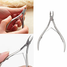 Shellhard 1pc Stainless Steel Cuticle Nipper New Cutter Nail Art Clipper For Fingernail Toenail Nail Manicure Tool 2024 - buy cheap