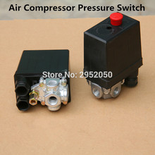 Free shipping High Quality 1 Pcs Heavy Duty Air Compressor Pressure Switch Control Valve 220VAC 90 PSI -120 PSI DropShipping 2024 - buy cheap