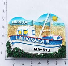 Spain Andalusia nellha  Fridge Magnets 3D Fridge Magnet Sticker Travel Souvenir Kitchen Decoration 2024 - buy cheap
