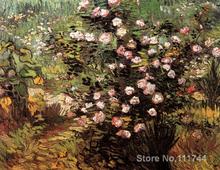 Modern art Rosebush in Blossom by Vincent Van Gogh paintings for living room Hand painted High quality 2024 - buy cheap