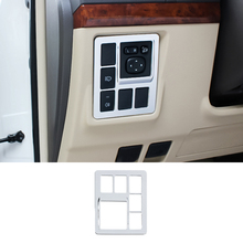 Cubierta de interruptor de luz antiniebla Interior para Toyota Land Cruiser 150, Prado LC150, FJ150, 2010-2017, cromado LHD, accesorios de estilismo para coche 2024 - compra barato