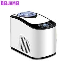 BEIJAMEI High Efficiency Small Electric Ice Cream Maker Automatic Commercial Fruits Ice Cream Making Machine Price 2024 - buy cheap