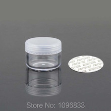 15g Clear Transparent Jar, 15g Round Contianer, Cosmetic Packing Jars, 15ML Plastic Cream Jars, Empty Round Box, Jars 50pc/Lot 2024 - buy cheap