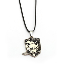 Game Metal Gear Solid Necklace Outer Heaven DiamondDogs Foxhound Metal Pendant Rope Chain Choker Necklaces Charm Gifts Jewelry 2024 - buy cheap