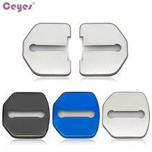 Ceyes Car Styling Auto Door Lock Decoration Cover Case For Ford Focus 2 3 MK3 Fiesta Kuga Escape Accessories Car-Styling 4pcs 2024 - buy cheap