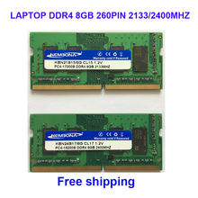 Kembona sodimm notebook ram memory laptop ddr4 8gb 8g 2133MHz 2400MHZ 2666MHZ 260pin free shipping 2024 - buy cheap