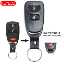 Keyecu Replacement Remote Transmitter Key 2+1B Fob for Kia Sedona 2009-2012 -FCC: SV3-VQTXNA13 , P/N:95430-4D032 2024 - buy cheap