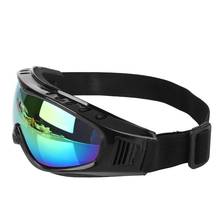 Ski Goggles Eyewear PC Lens Anti-UV Windproof Anti-fog Sand Protective Winter 2024 - buy cheap
