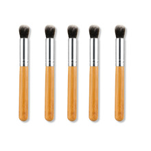 5PCS Makeup Brushes Bamboo Handle Powder Nasal shadow brush Professional Makeup Tools 2024 - buy cheap