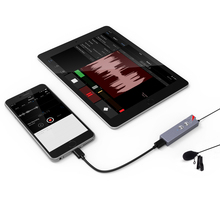 Новое поступление Aputure цифровой петличный микрофон записи нагрудные Клип микрофон для системы IOS, для мобильных устройств 2024 - купить недорого