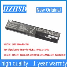 10,8 V 4400mAh 47WH nuevo Original A32-X401 batería de portátil para ASUS A31-X401 A41-X401 A42-X401 X301 X301A X301U X401 X401A X401U 2024 - compra barato