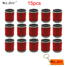 15x filtro de aceite para Yamaha YZF R125 125 WR 125R 125X YZ 250 250F 450F 450 WR250F WR450F WR250X WR250R YZ450F YZ250F YZ250 YFZ450 2024 - compra barato