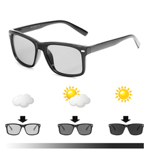 Óculos de sol fotocromático camaleão masculino, óculos escuro com lentes polarizadas para dirigir ao ar livre, 2018 2024 - compre barato