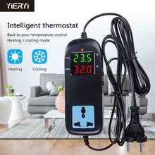 Controlador de temperatura digital inteligente com led de qualidade 30 flash mh2000 ac90v ~ 250v com tomada 2024 - compre barato
