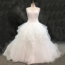 Onlysmile 2019 High Quality Elegant Organza Wedding Dress Sweetheart Vintage Ruffle Bandage Plus Size Ball Gown Vestido De Noiva 2024 - buy cheap