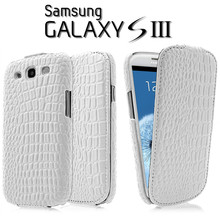 Luxury Crocodile Leather Skin Case Cover For Samsung Galaxy S 3 III S3 I9300 2024 - buy cheap