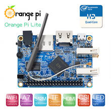 Orange Pi Lite 512MB DDR3 with Quad Core 1.2GHz WiFi antenna Support Android, Ubuntu Image 2024 - buy cheap
