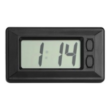 Mini Car LCD Digital Display Clock Car Ornaments Auto Watch Self-Adhesive Vehicle Decoration Car-Styling Interior Accessories 2024 - buy cheap