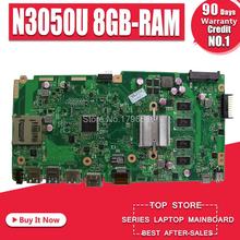 X540SA Motherboard For Asus X540S X540SA laptop Motherboard X540SA Mainboard X540SA Motherboard test 100% ok N3050 8GB RAM 2024 - buy cheap