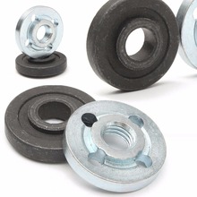 1set  M10 Angle Grinder Flange Kit Lock Nut Inner Outer Set Lathe machining of steel 2024 - buy cheap