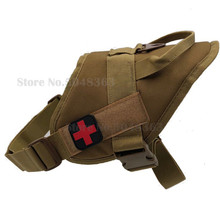 Тактическая поддержка Molle, компактный жилет для собак, жгуты для военных тренировок, одежда для собак, жгуты с подшипником, куртка для собак SWAT 2024 - купить недорого