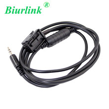 Biurlink 3.5MM Male AUX Audio Adapter Cable for BMW Z4 E85 E83 E86 X3 MINI COOPER 2024 - buy cheap