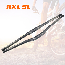 Manillar de carbono para bicicleta de montaña, 31,8mm, RXL SL, 3K, mate, plano/manillar de bicicleta 2024 - compra barato
