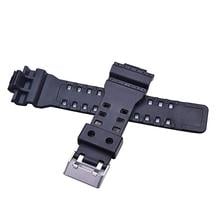 Natural Resin Replacement Watch Band Strap for Casio Mens G-Shock GD120/GA-100/GA-110/GA-100C Watch Wrist Bracelet 2024 - buy cheap