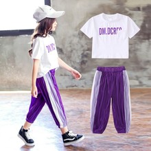 New Clothes Girl   Shirts And Pants  4-12 Old  Kids  Tracksuit Summer  Girls Clothes  9ST076 2024 - buy cheap