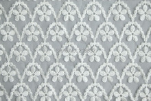 Tela bordada de algodón soluble en agua, hilo de tela de bordado, textil, POp117-68 2024 - compra barato
