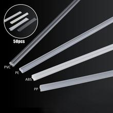 50Pcs Plastic Welding Rods Bumper Repair ABS/PP/PVC/PE Welding Sticks Welding Soldering Supplies 2024 - buy cheap