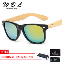 Wholesale New Price Bamboo Foot Sunglasses Men Wooden Sunglasses Women Brand Designer Original Wood Sun Glasses 2019 Hot 2024 - buy cheap