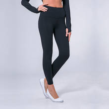 NWT 2020 Women Tight Sports Capri Sexy Yoga Tummy Control Legggings 4 Way Stretch Fabric Non See Through Quality Free Shipping 2024 - buy cheap