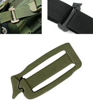 1'' Buckle webdom kit Outdoor webbing bag link Tactical Hike backpack Military Connect clip Camp Molle attach travel Strap web 2024 - buy cheap