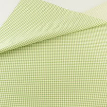 Cotton Fabric Quilting Bedding Decoration Green Checked Tissue Home Textile Sewing Cloth Craft Teramila Fabrics Tecido Patchwork 2024 - compre barato