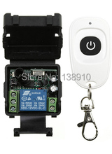 DC12V 1 CH RF Wireless Sistema de Controle Remoto/Rádio Mudar Transmissor/Receptor de luz/lâmpada/janela/Portas de garagem
