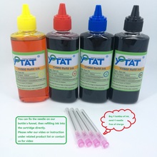 YOTAT High Quality 4Color 100ml Dye ink refill kit for HP940 HP932 HP950 HP711 HP960 HP970 HP980 ink cartridge or CISS 2024 - buy cheap