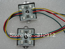 promotion!!!5050 SMD LED RGB module,DC12V input,with metal case,20pcs a string 2024 - buy cheap